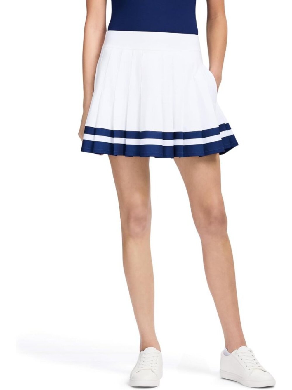 Women's Activewear Pleated Skort - Athletic Performance, Stretchy & Comfortable